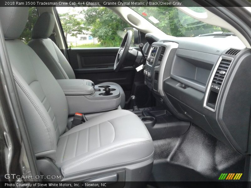Granite Crystal Metallic / Black/Diesel Gray 2018 Ram 3500 Tradesman Crew Cab 4x4 Chassis