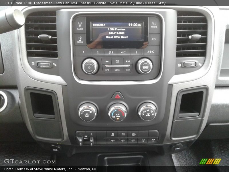 Granite Crystal Metallic / Black/Diesel Gray 2018 Ram 3500 Tradesman Crew Cab 4x4 Chassis