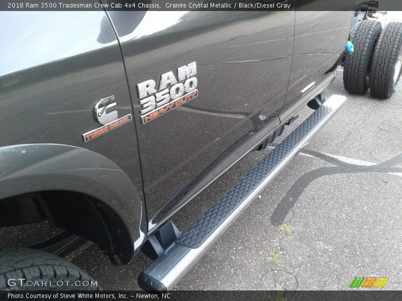 Granite Crystal Metallic / Black/Diesel Gray 2018 Ram 3500 Tradesman Crew Cab 4x4 Chassis
