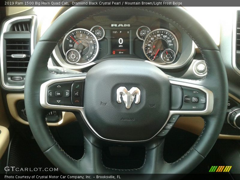  2019 1500 Big Horn Quad Cab Steering Wheel