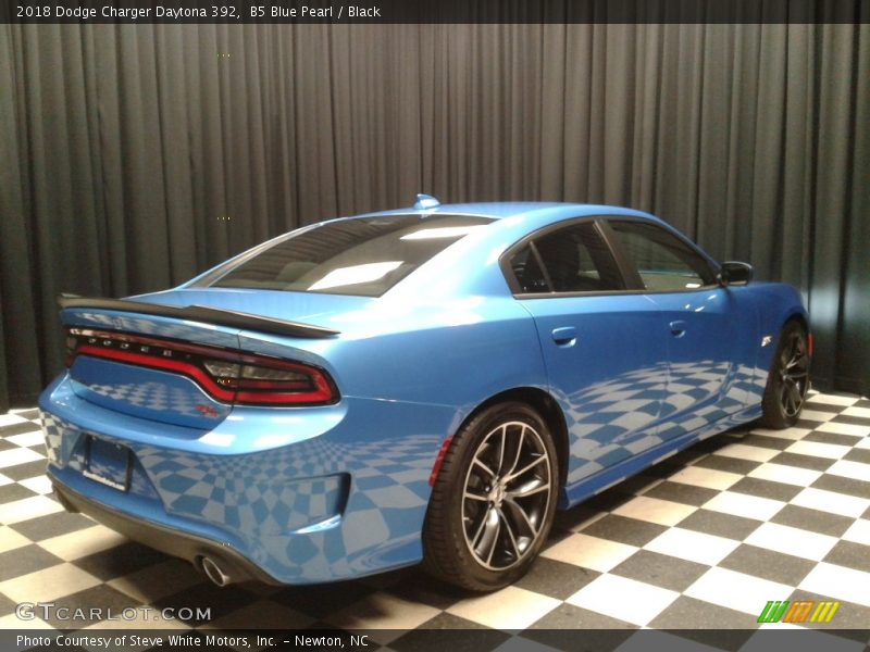 B5 Blue Pearl / Black 2018 Dodge Charger Daytona 392