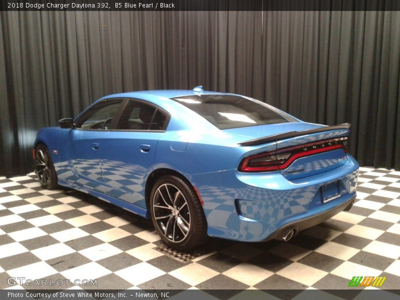 B5 Blue Pearl / Black 2018 Dodge Charger Daytona 392