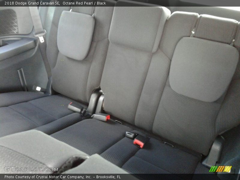 Octane Red Pearl / Black 2018 Dodge Grand Caravan SE