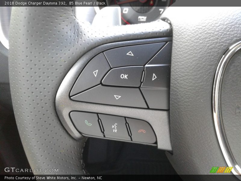 B5 Blue Pearl / Black 2018 Dodge Charger Daytona 392