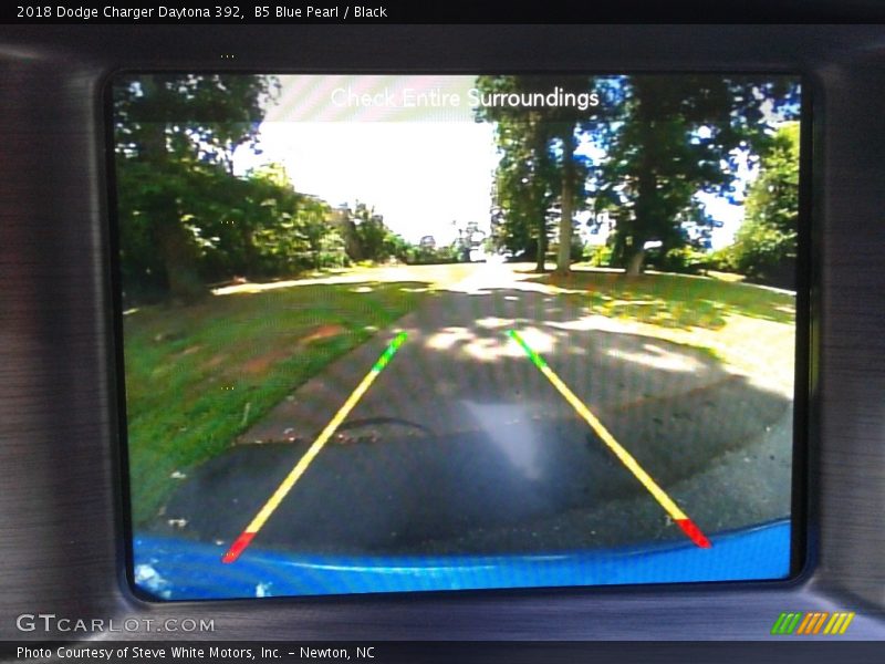 B5 Blue Pearl / Black 2018 Dodge Charger Daytona 392
