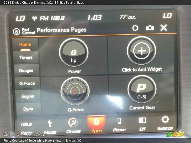 B5 Blue Pearl / Black 2018 Dodge Charger Daytona 392