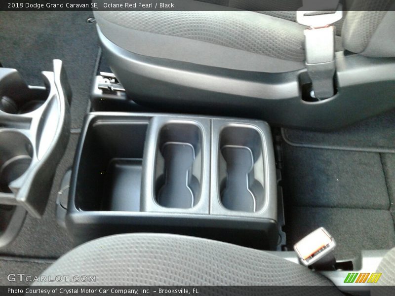 Octane Red Pearl / Black 2018 Dodge Grand Caravan SE