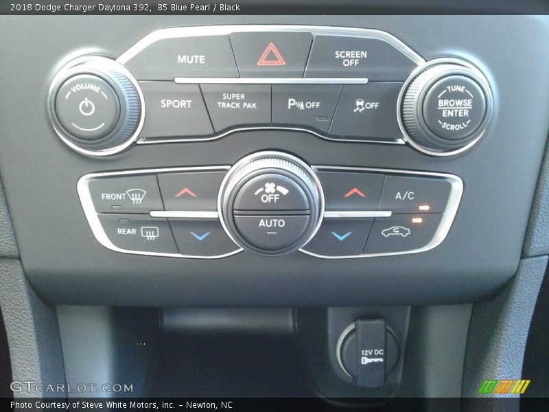B5 Blue Pearl / Black 2018 Dodge Charger Daytona 392