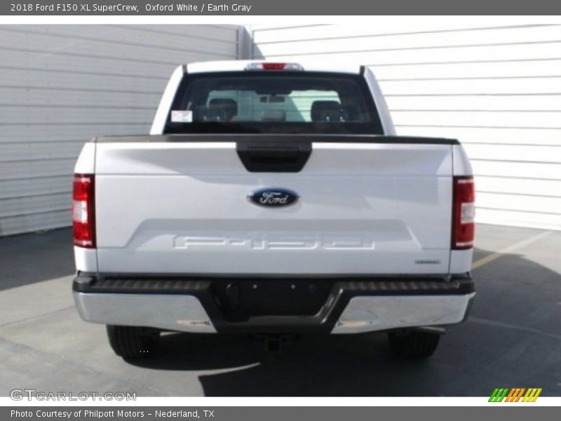 Oxford White / Earth Gray 2018 Ford F150 XL SuperCrew