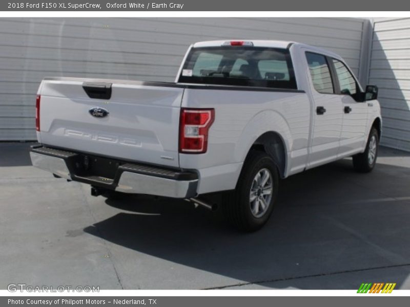 Oxford White / Earth Gray 2018 Ford F150 XL SuperCrew