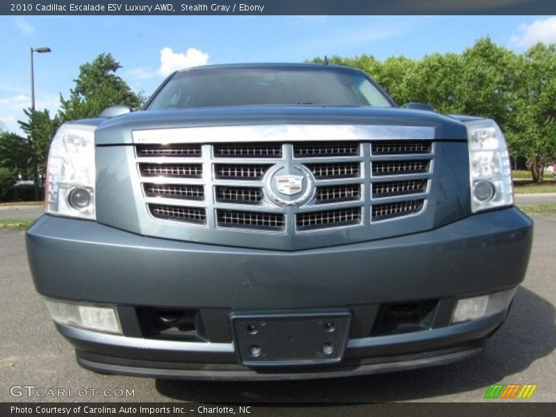 Stealth Gray / Ebony 2010 Cadillac Escalade ESV Luxury AWD