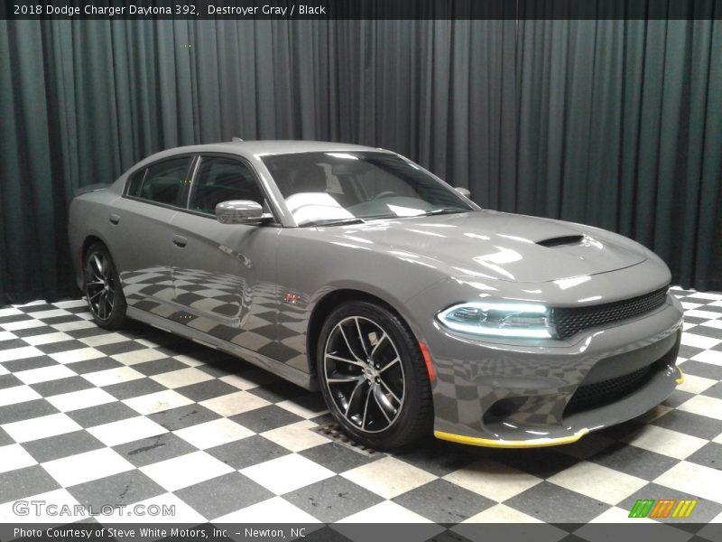 Destroyer Gray / Black 2018 Dodge Charger Daytona 392