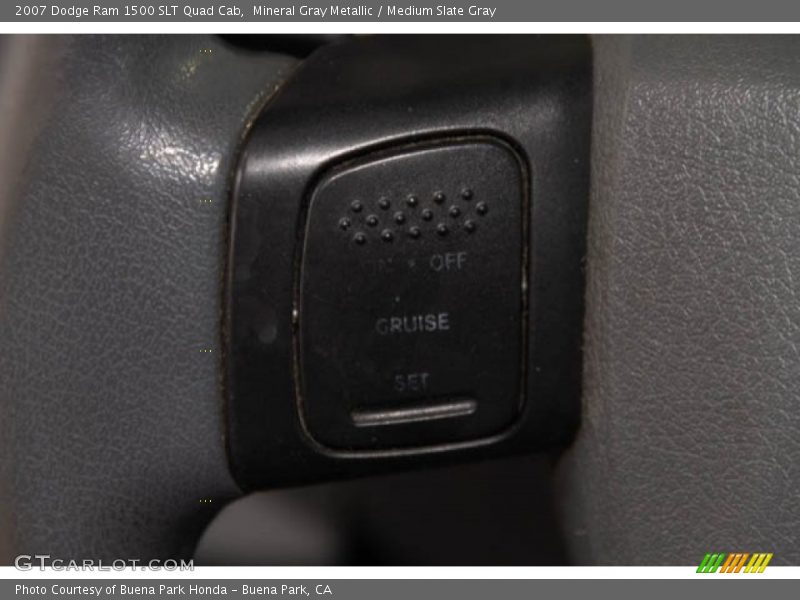 Mineral Gray Metallic / Medium Slate Gray 2007 Dodge Ram 1500 SLT Quad Cab