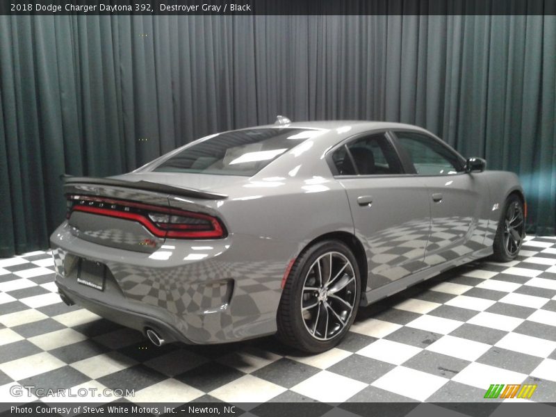Destroyer Gray / Black 2018 Dodge Charger Daytona 392