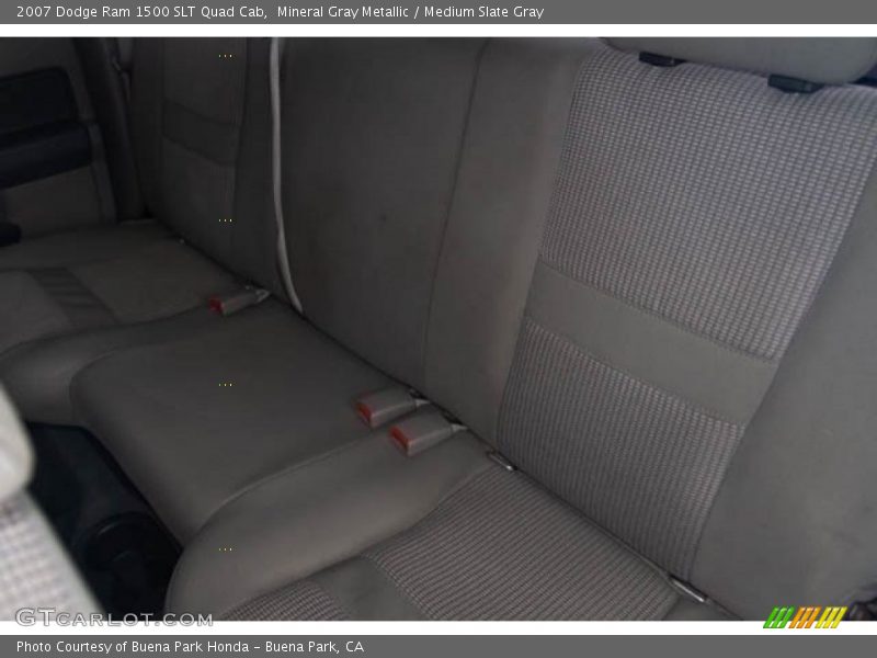 Mineral Gray Metallic / Medium Slate Gray 2007 Dodge Ram 1500 SLT Quad Cab