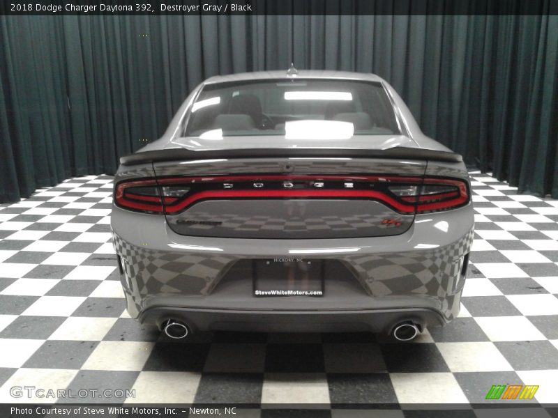 Destroyer Gray / Black 2018 Dodge Charger Daytona 392