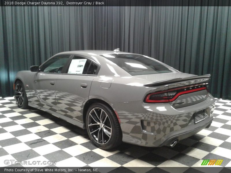 Destroyer Gray / Black 2018 Dodge Charger Daytona 392