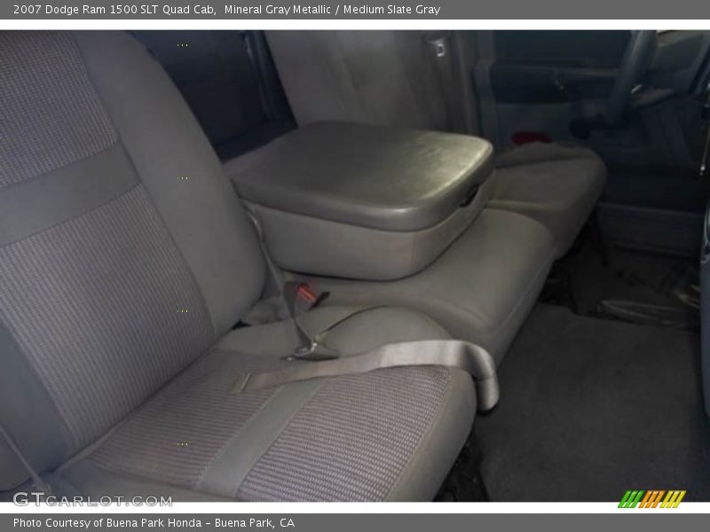 Mineral Gray Metallic / Medium Slate Gray 2007 Dodge Ram 1500 SLT Quad Cab
