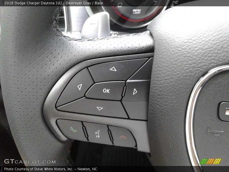 Destroyer Gray / Black 2018 Dodge Charger Daytona 392