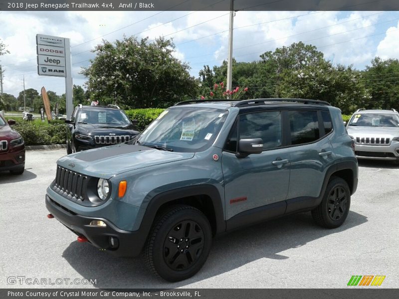 Anvil / Black 2018 Jeep Renegade Trailhawk 4x4