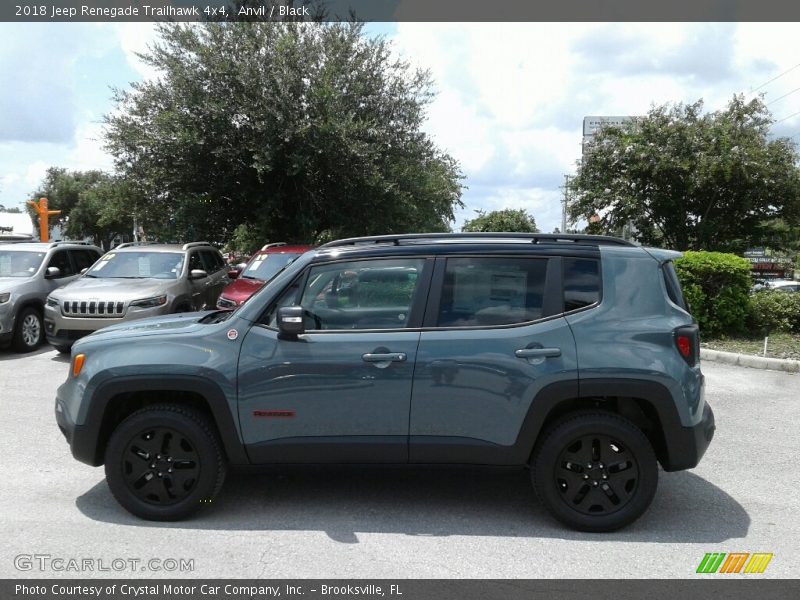 Anvil / Black 2018 Jeep Renegade Trailhawk 4x4