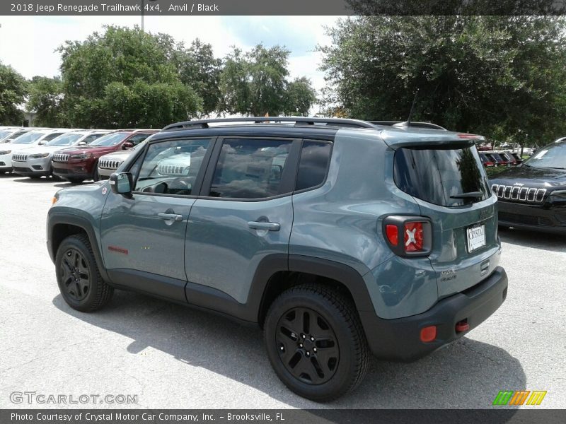 Anvil / Black 2018 Jeep Renegade Trailhawk 4x4