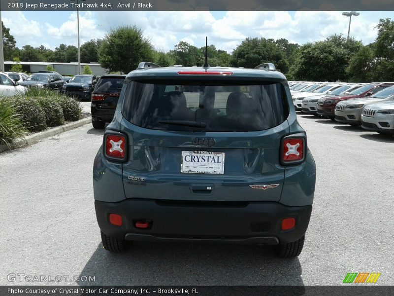 Anvil / Black 2018 Jeep Renegade Trailhawk 4x4