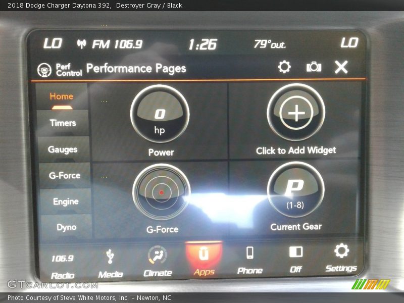 Destroyer Gray / Black 2018 Dodge Charger Daytona 392