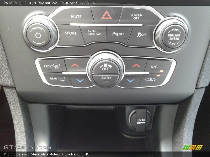Destroyer Gray / Black 2018 Dodge Charger Daytona 392