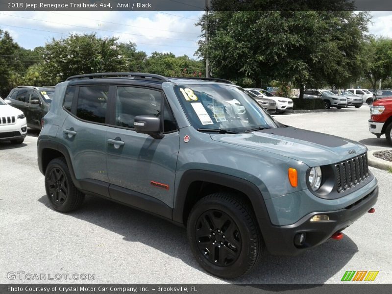 Anvil / Black 2018 Jeep Renegade Trailhawk 4x4