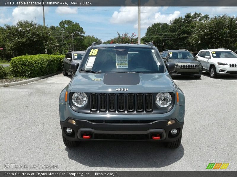 Anvil / Black 2018 Jeep Renegade Trailhawk 4x4