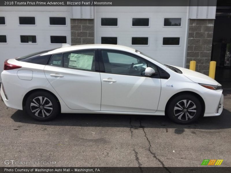Blizzard Pearl / Moonstone 2018 Toyota Prius Prime Advanced