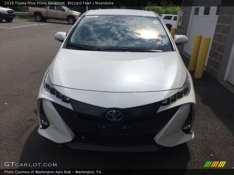 Blizzard Pearl / Moonstone 2018 Toyota Prius Prime Advanced