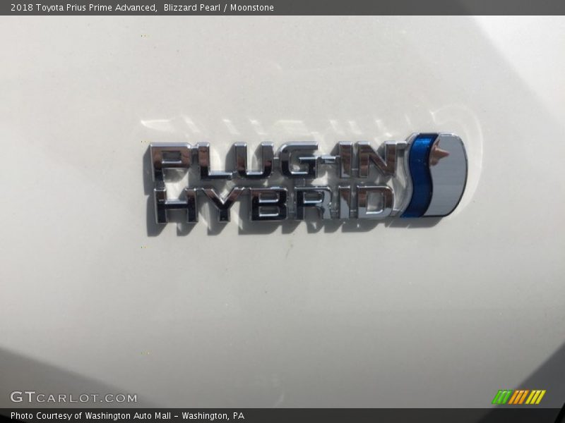 Blizzard Pearl / Moonstone 2018 Toyota Prius Prime Advanced