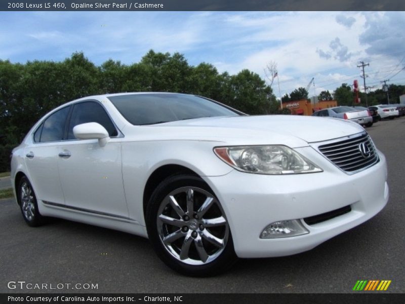 Opaline Silver Pearl / Cashmere 2008 Lexus LS 460