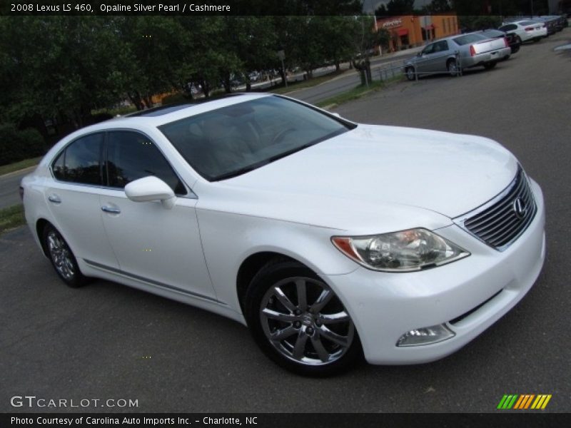 Opaline Silver Pearl / Cashmere 2008 Lexus LS 460