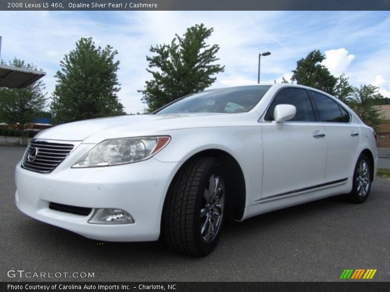 Opaline Silver Pearl / Cashmere 2008 Lexus LS 460