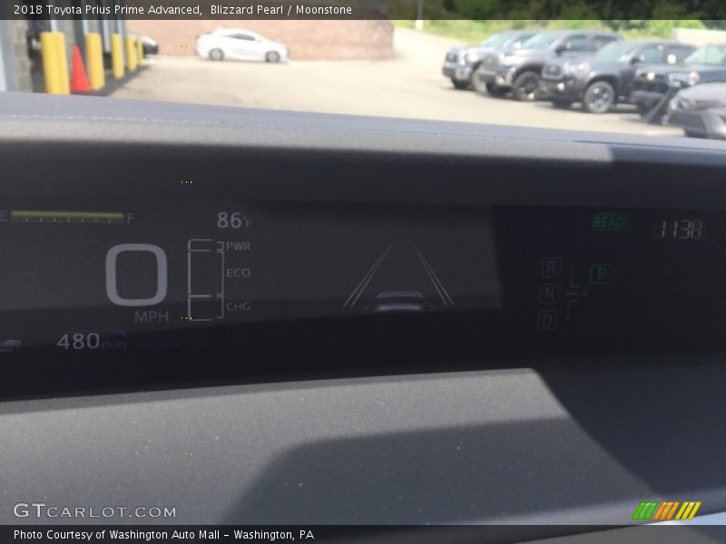 Blizzard Pearl / Moonstone 2018 Toyota Prius Prime Advanced