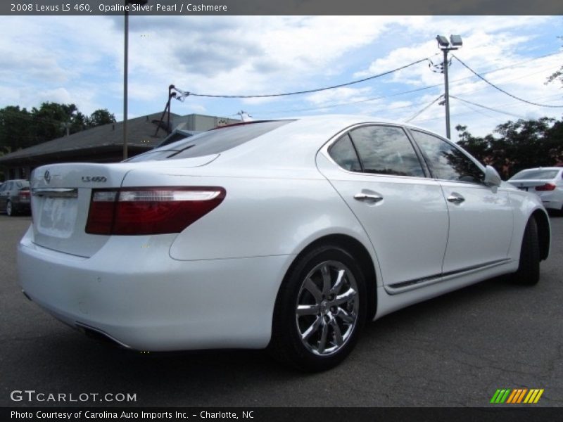 Opaline Silver Pearl / Cashmere 2008 Lexus LS 460