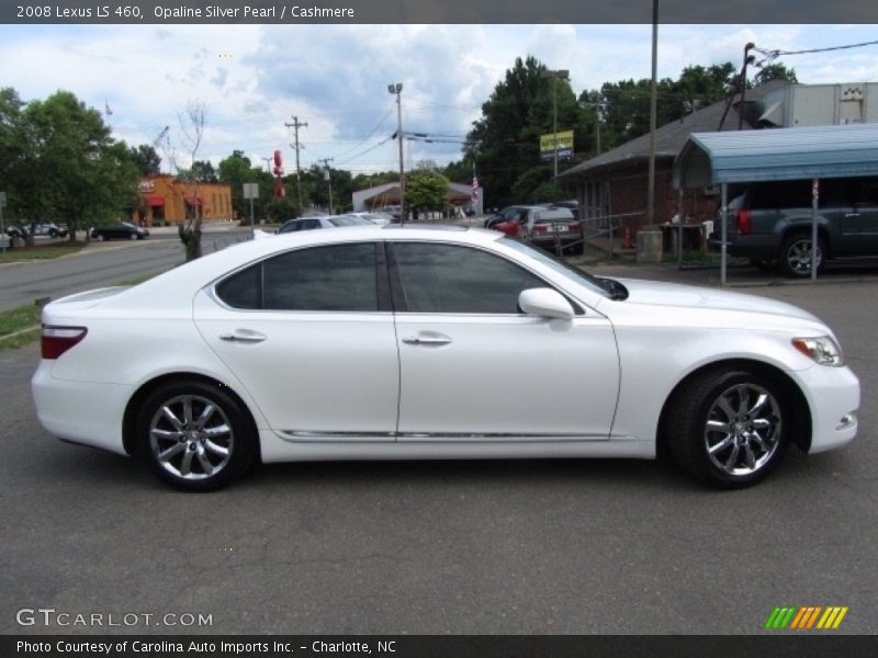 Opaline Silver Pearl / Cashmere 2008 Lexus LS 460