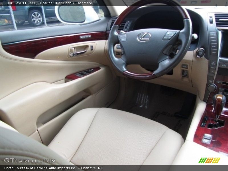Opaline Silver Pearl / Cashmere 2008 Lexus LS 460