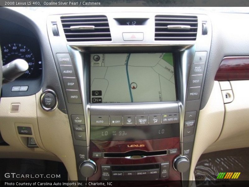 Opaline Silver Pearl / Cashmere 2008 Lexus LS 460