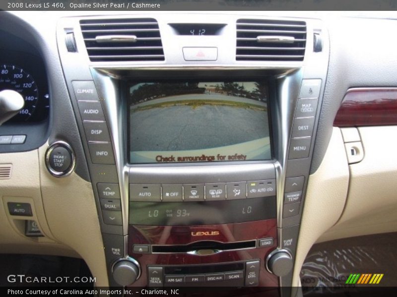 Opaline Silver Pearl / Cashmere 2008 Lexus LS 460