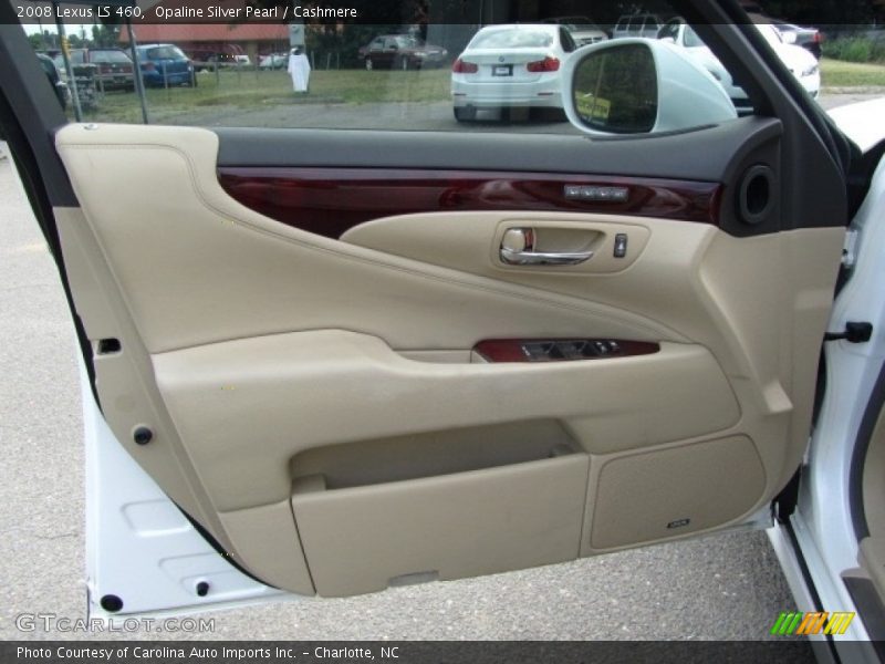 Opaline Silver Pearl / Cashmere 2008 Lexus LS 460