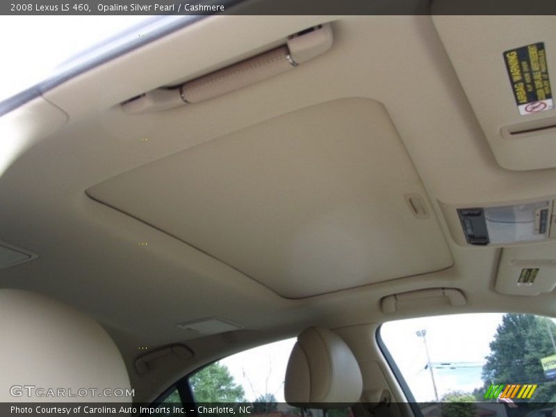 Opaline Silver Pearl / Cashmere 2008 Lexus LS 460