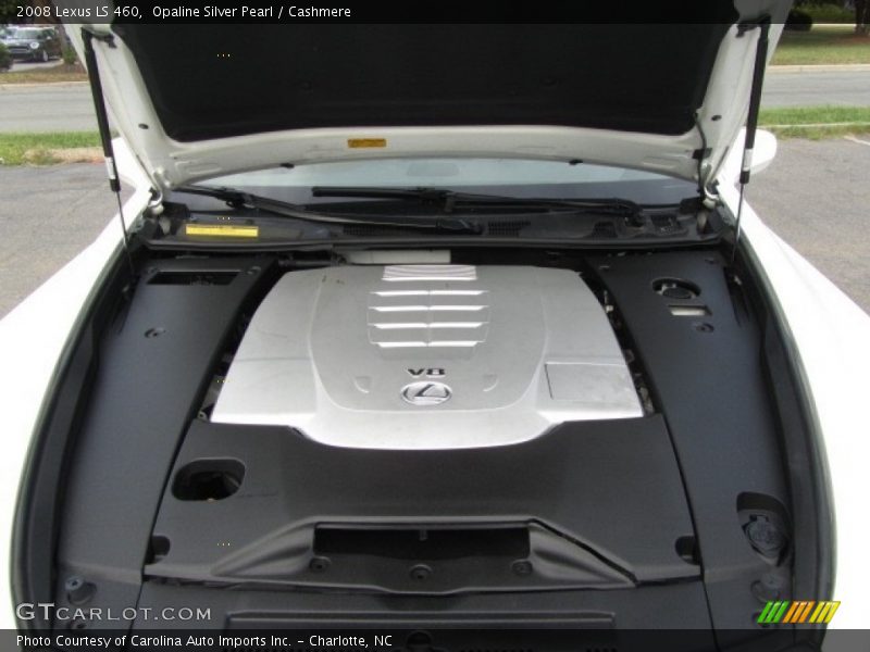 Opaline Silver Pearl / Cashmere 2008 Lexus LS 460