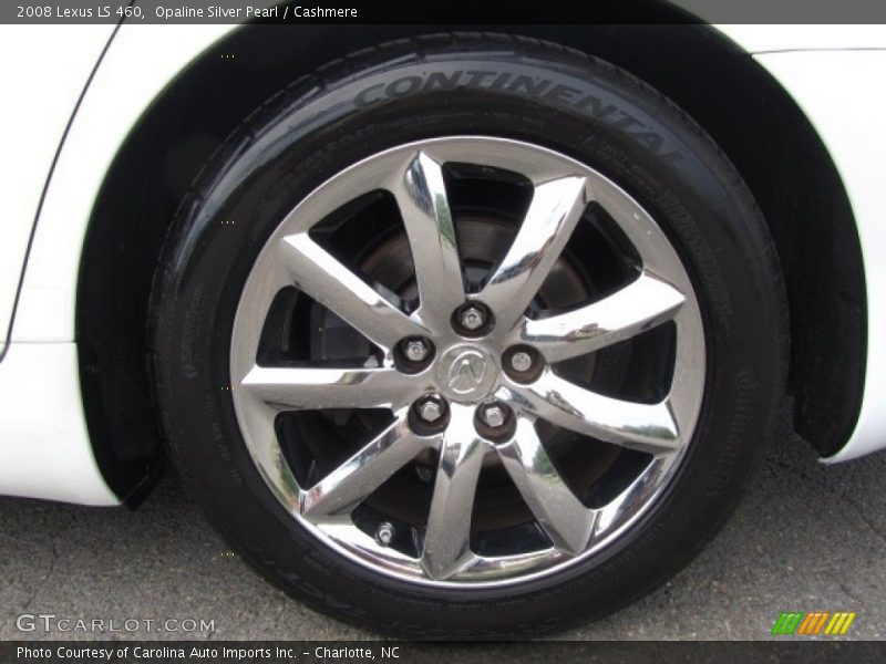 Opaline Silver Pearl / Cashmere 2008 Lexus LS 460