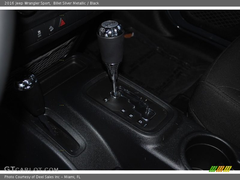 Billet Silver Metallic / Black 2016 Jeep Wrangler Sport