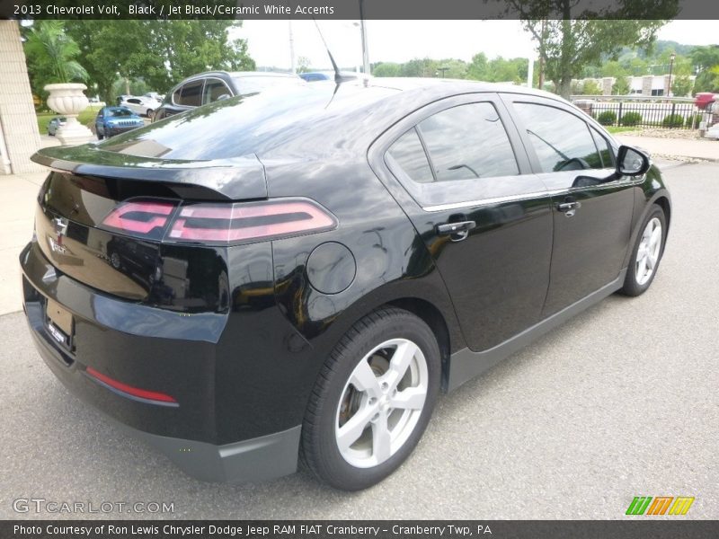 Black / Jet Black/Ceramic White Accents 2013 Chevrolet Volt