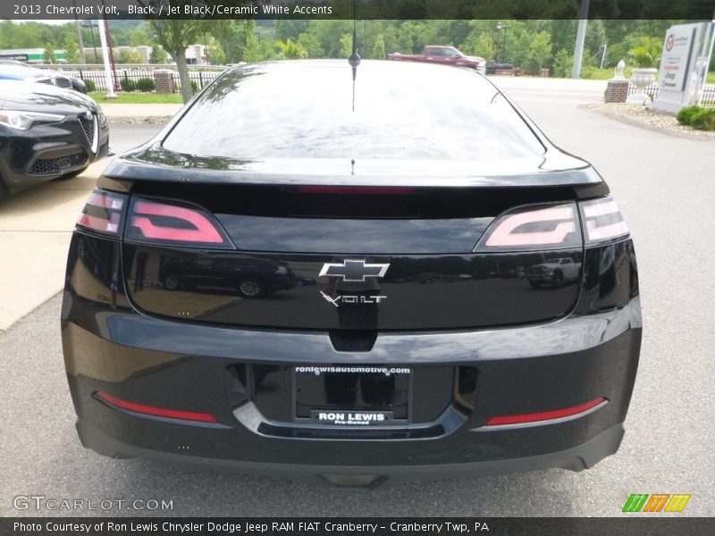 Black / Jet Black/Ceramic White Accents 2013 Chevrolet Volt
